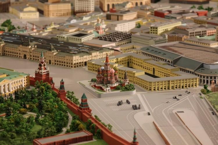 Москва Интерактивный  макет Москвы Центр «Космонавтики и авиации»