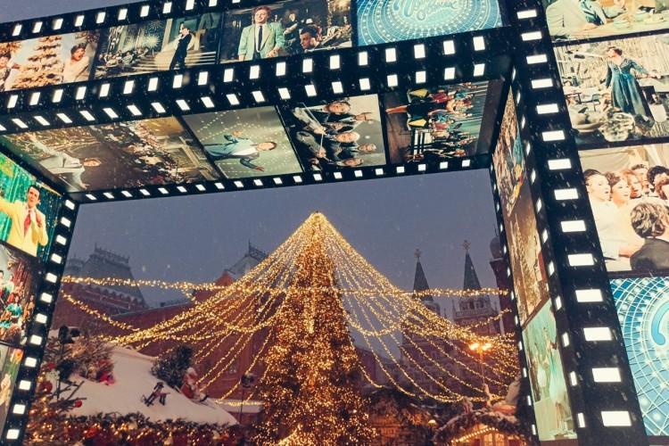 Москва. Волшебство первых дней года.