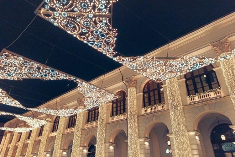 Москва. Волшебство первых дней года.