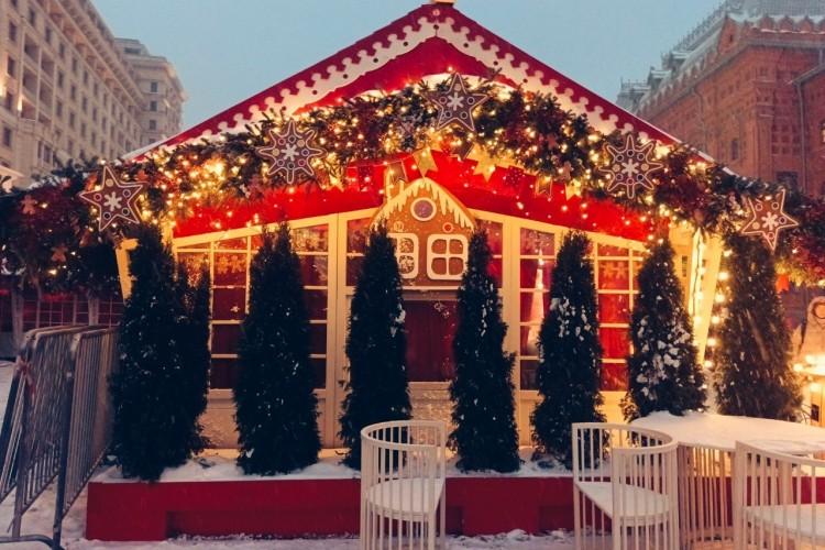 Москва. Волшебство первых дней года.