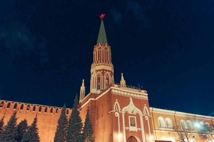 Москва. Волшебство первых дней года.