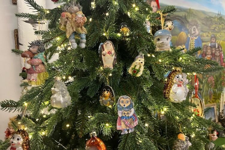 Новогодние ёжики и каша из топора