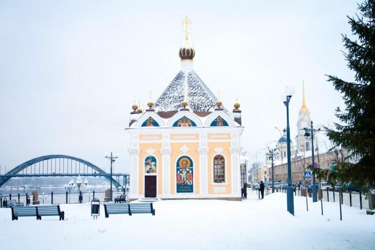 Столица бурлаков, купцов и моряков зима