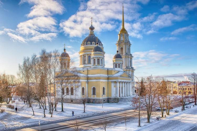 Столица бурлаков, купцов и моряков зима
