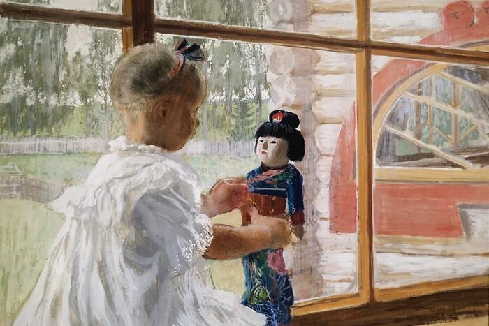Третьяковская галерея, выставка Б. М. Кустодиева