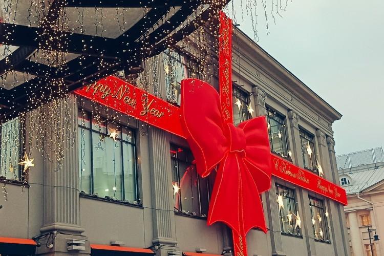 Москва. Волшебство первых дней года.