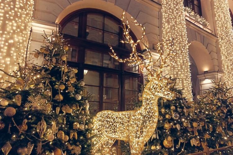 Москва. Волшебство первых дней года.